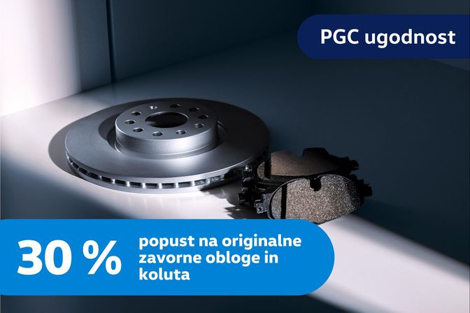 Zavore PGC popust VW servis Ljubljana AC Kondor