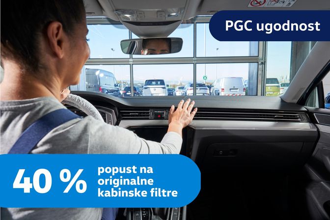 PGC ugodnost: kabinski filtri -40%