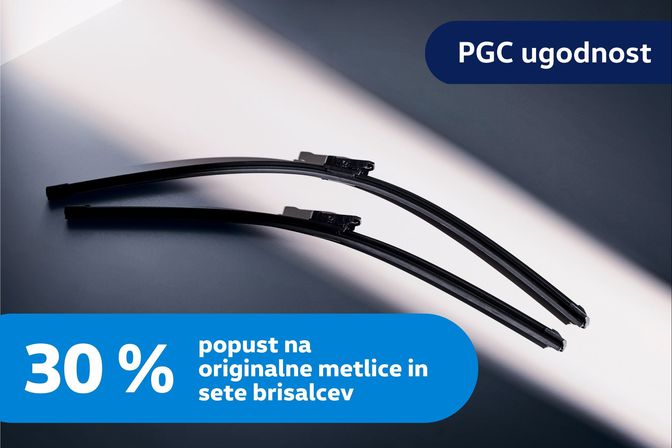 Metlice brisalcev in seti brisalcev -30% PGC