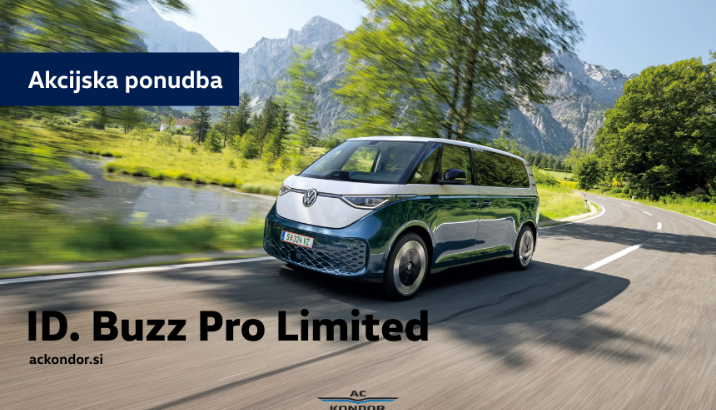 VW ID. Buzz Pro Limited – odlična priložnost z akcijsko ceno in subvencijo